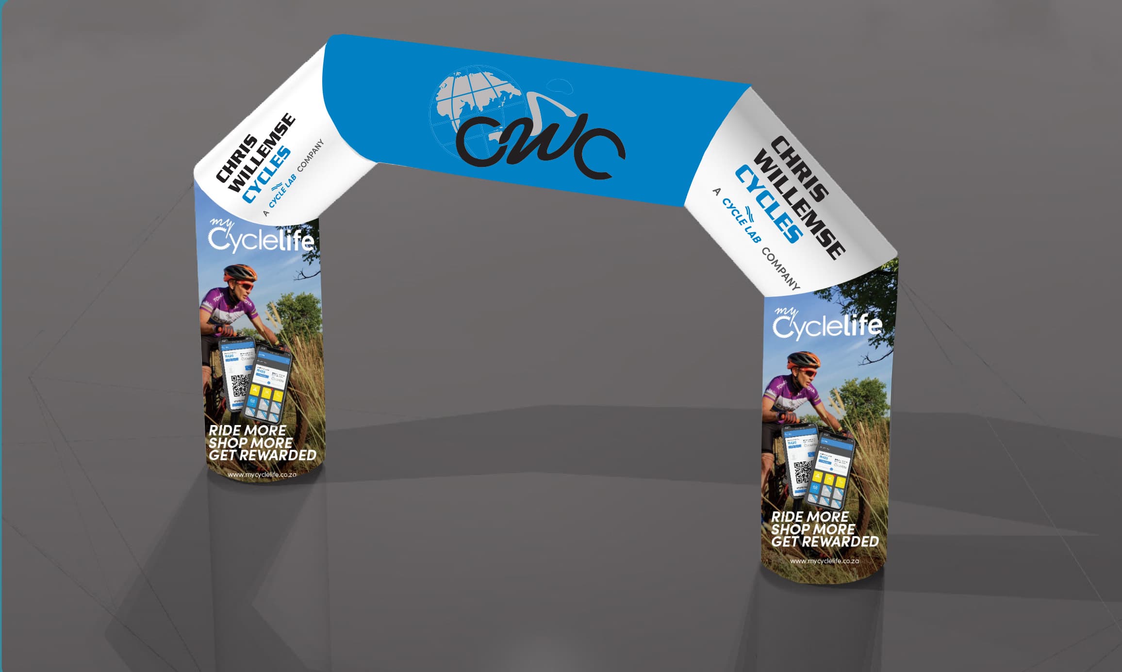 Inflatable Arch for CWC Capetown