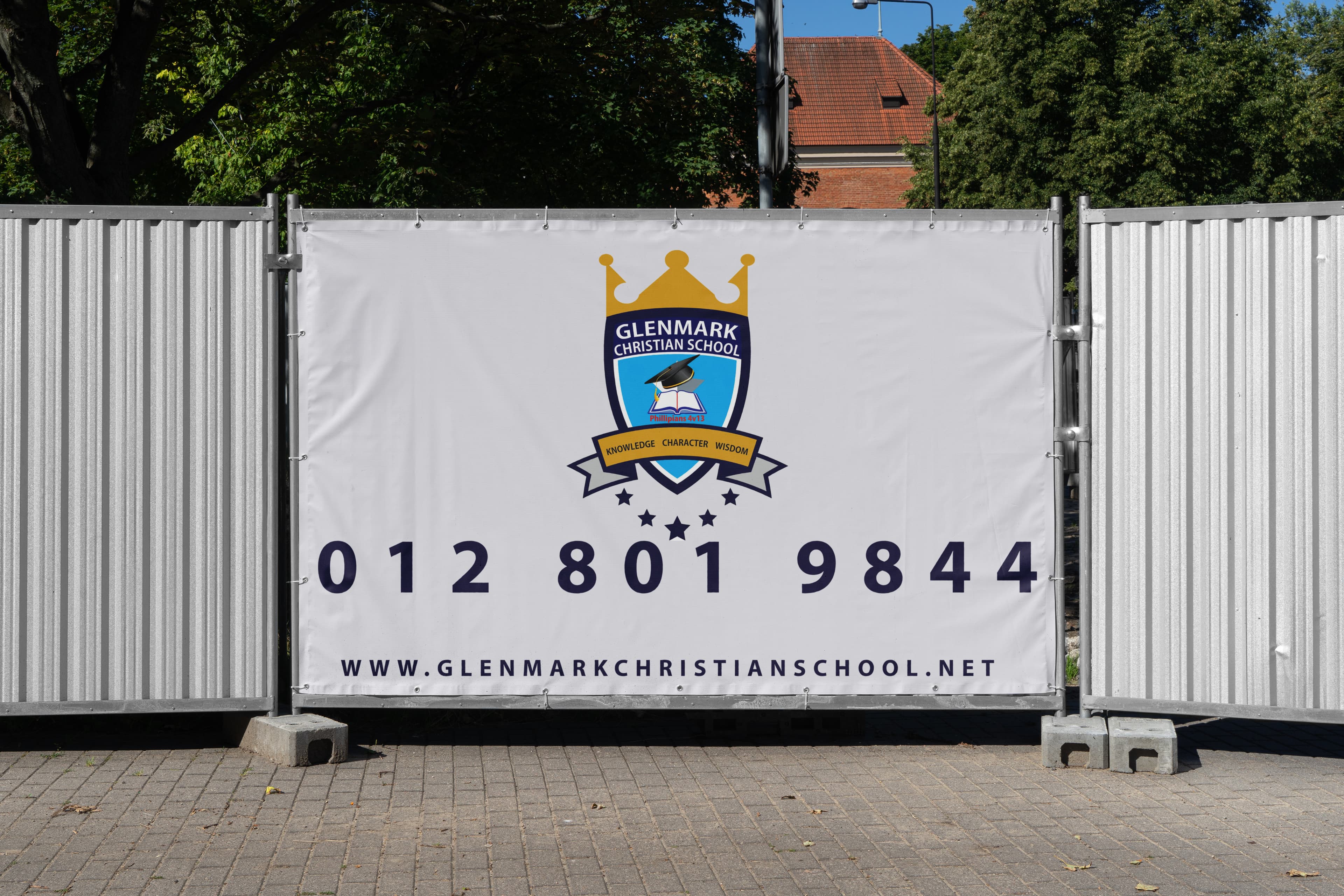 School Banner, Pretoria South Africa