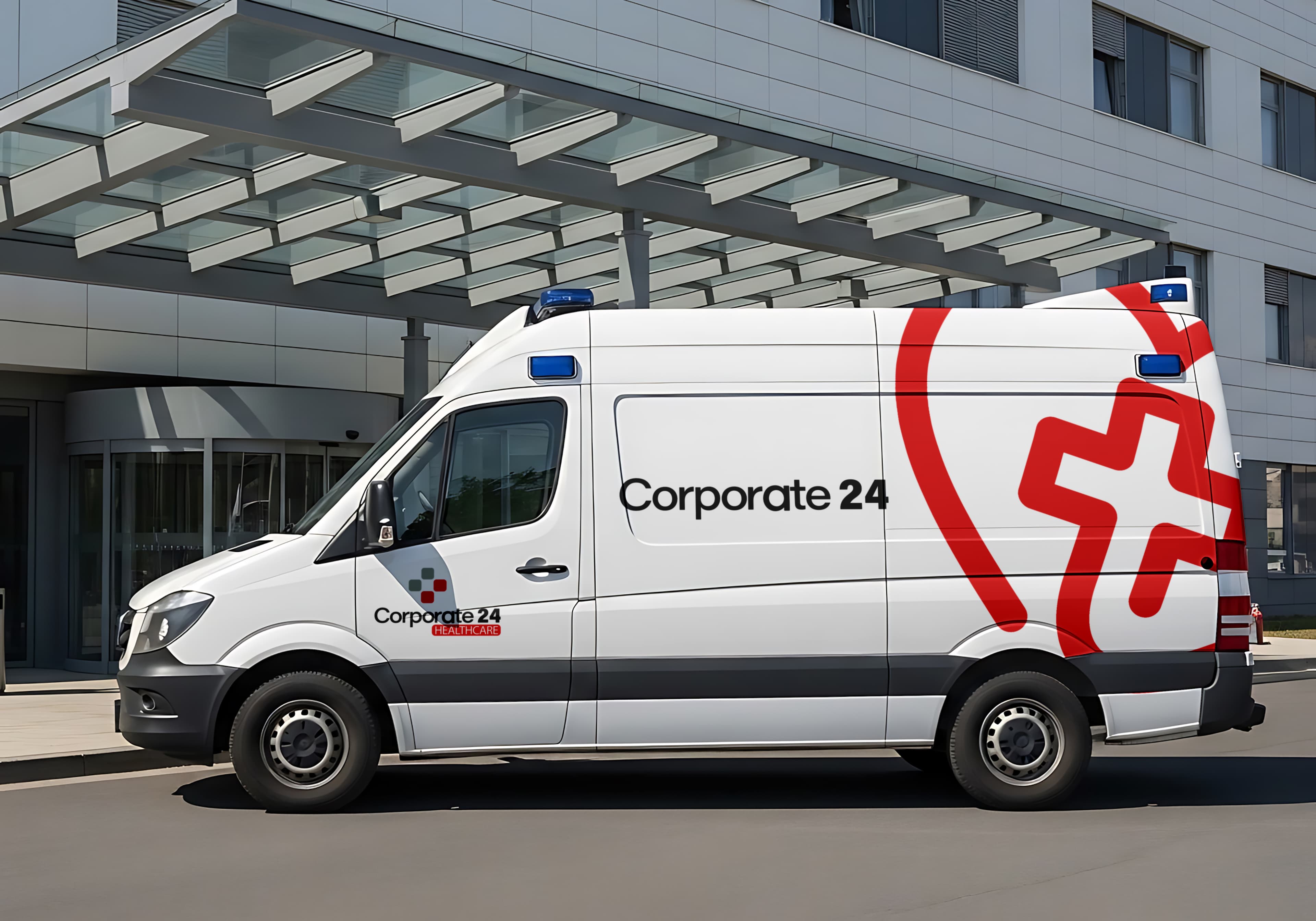 Car branding for Cooperate 24 in Zimbabwe